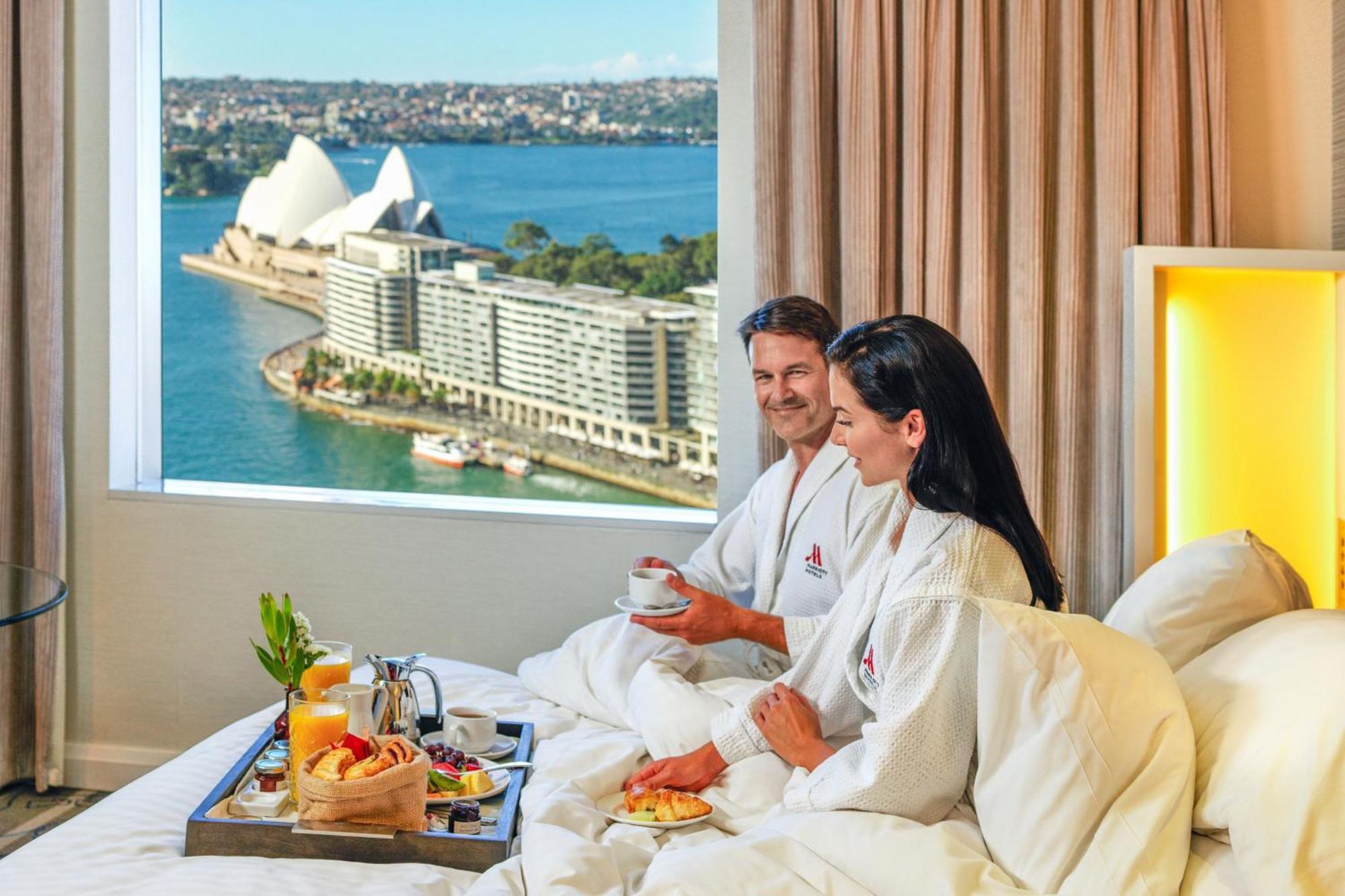Sydney Harbour Marriott Hotel At Circular Quay Exteriér fotografie A room with a view of the Sydney Opera House
