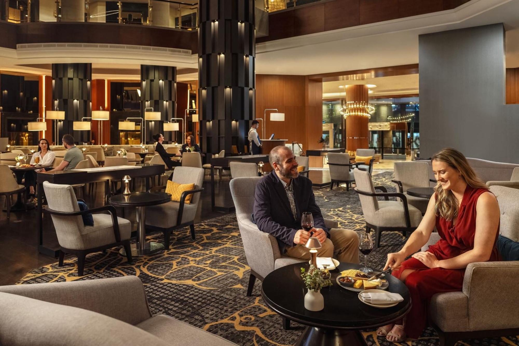 Sydney Harbour Marriott Hotel At Circular Quay Exteriér fotografie The lobby